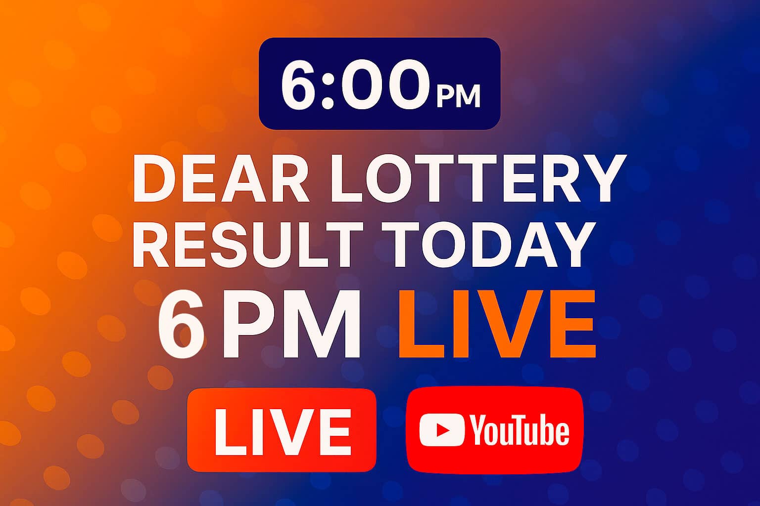 6:00 ka Result board