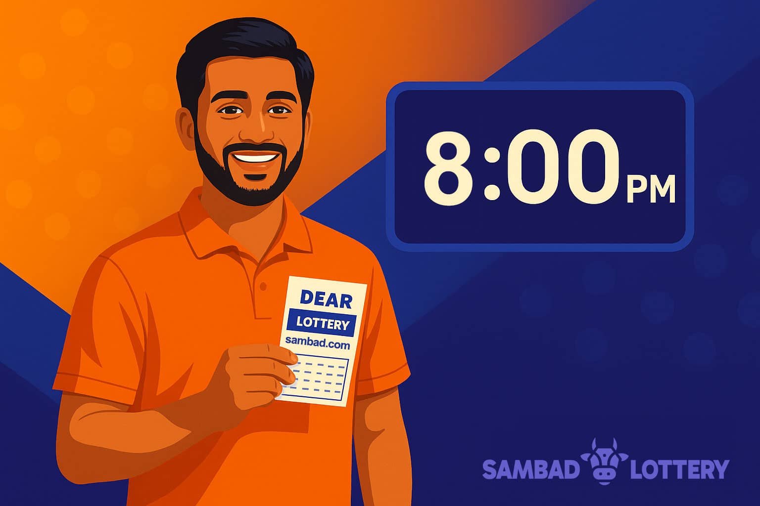 Dear Lottery Result Today 8pm — official board